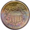 Image 1 : 1868 2C PR66 Red and Brown PCGS
