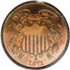 Image 1 : 1871 2C PR66 Red and Brown PCGS