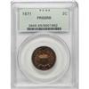 Image 3 : 1871 2C PR66 Red and Brown PCGS