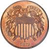Image 1 : 1872 2C PR67 Red and Brown NGC