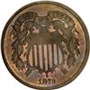 Image 1 : 1873 2C Closed 3 PR63 Brown NGC