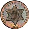 Image 1 : 1861 3CS MS67 NGC