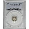 Image 1 : 1865 3CS PR64 Cameo PCGS