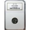 Image 3 : 1867 3CN PR66 Cameo NGC. CAC