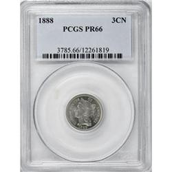 1888 3CN PR66 PCGS