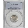 Image 1 : 1868 5C MS66 PCGS