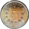 Image 2 : 1867 5C No Rays PR65 Cameo PCGS