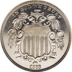 1868 5C PR66 NGC