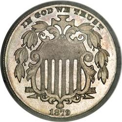 1879 5C PR66 Cameo PCGS