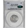 Image 1 : 1883 5C With Cents MS66 PCGS