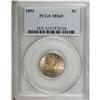 Image 1 : 1891 5C MS65 PCGS
