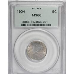 1904 5C MS66 PCGS