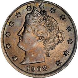 1908 5C MS66 PCGS