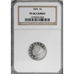 1896 5C PR66 Cameo NGC