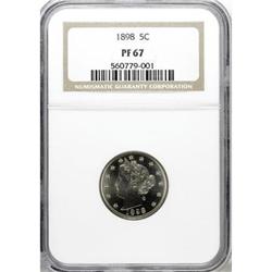 1898 5C PR67 NGC
