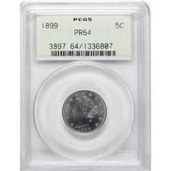 1899 5C PR64 PCGS