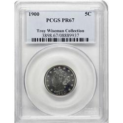 1900 5C PR67 PCGS
