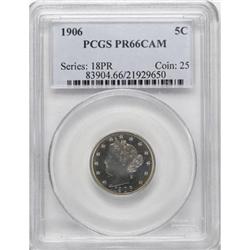 1906 5C PR66 Cameo PCGS