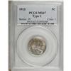 Image 1 : 1913 5C Type One MS67 PCGS