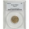 Image 1 : 1913-S 5C Type Two MS63 PCGS