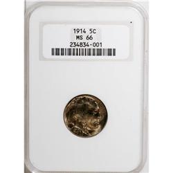 1914 5C MS66 NGC