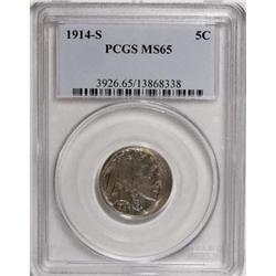 1914-S 5C MS65 PCGS