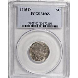 1915-D 5C MS65 PCGS