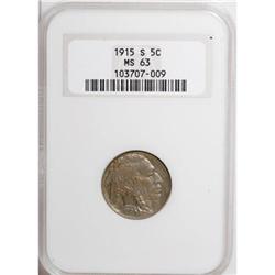 1915-S 5C MS63 NGC