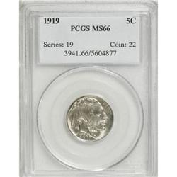 1919 5C MS66 PCGS