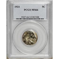 1921 5C MS66 PCGS