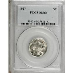 1927 5C MS66 PCGS
