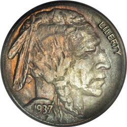 1937-D 5C Three-Legged MS62 PCGS