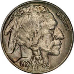 1937-D 5C Three-Legged MS63 NGC