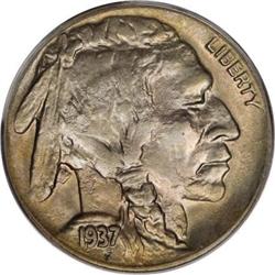 1937-D 5C Three-Legged MS63 PCGS