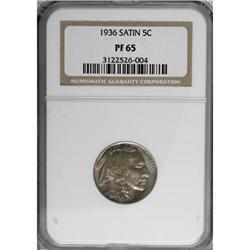 1936 5C Type One--Satin Finish PR65 NGC