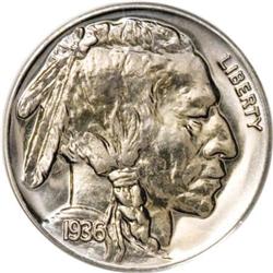 1936 5C Type Two--Brilliant Finish PR67 PCGS