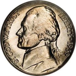 1939-S 5C Reverse of 1940 MS66 Full Steps PCGS