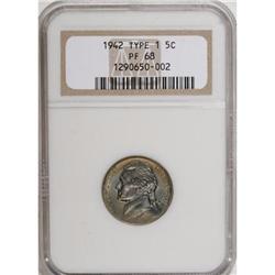 1942 5C Type One PR68 NGC