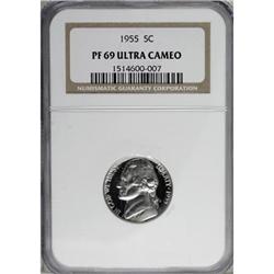 1955 5C PR69 Ultra Cameo NGC