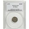 Image 1 : 1797 H10C 16 Stars Good 4 PCGS