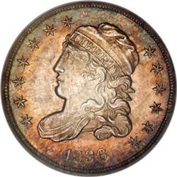 1836 H10C Small 5C MS65 PCGS
