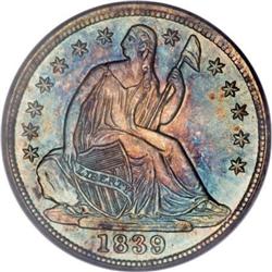 1839 H10C No Drapery MS66 PCGS