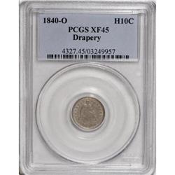 1840-O H10C Drapery XF45 PCGS