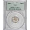 Image 3 : 1860 H10C MS67 PCGS