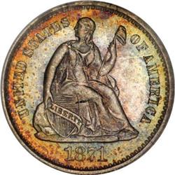 1871-S H10C MS66 NGC