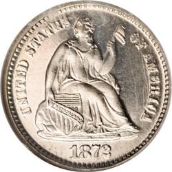 1872 H10C PR66 Cameo NGC