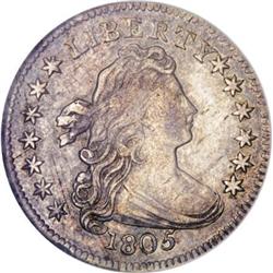 1805 10C 5 Berries AU50 NGC