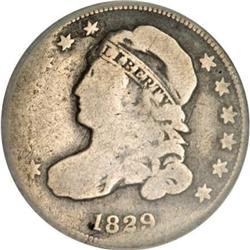 1829 10C Curl Base 2, Small 10C NCS