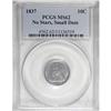 Image 3 : 1837 10C No Stars, Small Date MS62 PCGS