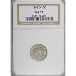 1841-O 10C MS62 NGC
